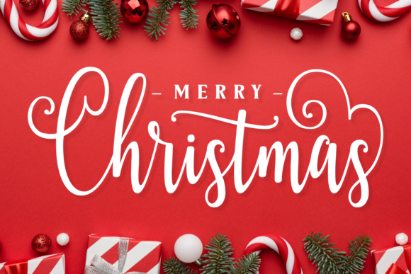 News Christmas Font Poster 3