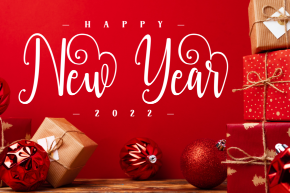 News Christmas Font Poster 4