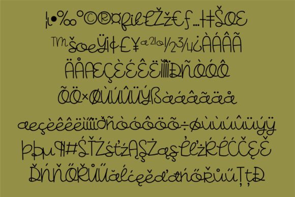 Niferous Font Poster 3