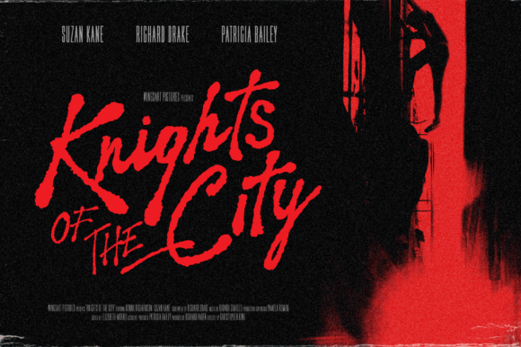 Night Visions Font Poster 11
