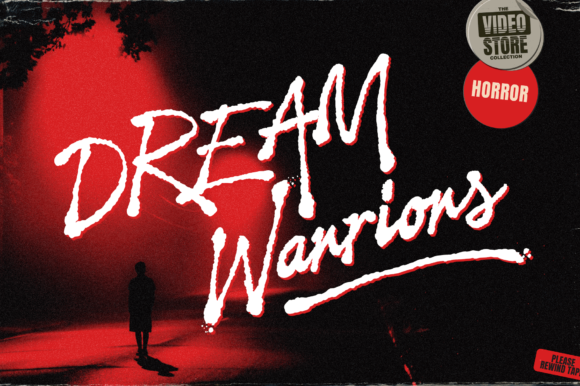 Night Visions Font Poster 10