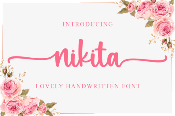 Nikita Font Poster 1