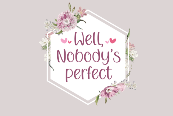 Ningst Cute Font Poster 5