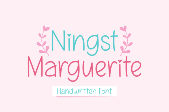 Ningst Marguerite Font Poster 1
