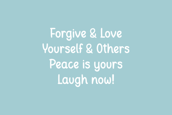 Ningst Only Peace Font Poster 5