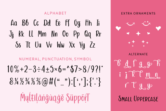 Ningst Smile Font Poster 6