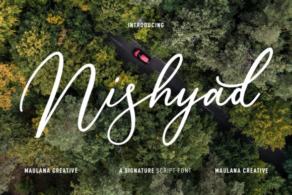 Nishyad Script Font