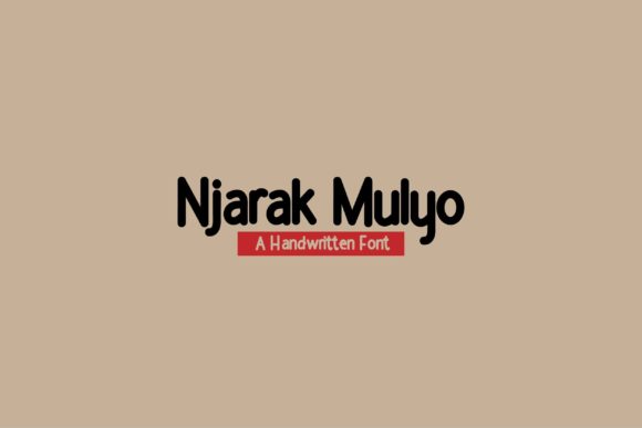 Njarak Mulyo Font