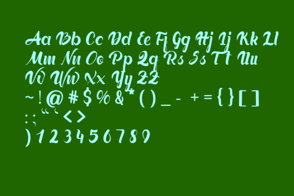 Noonmom Font Poster 3