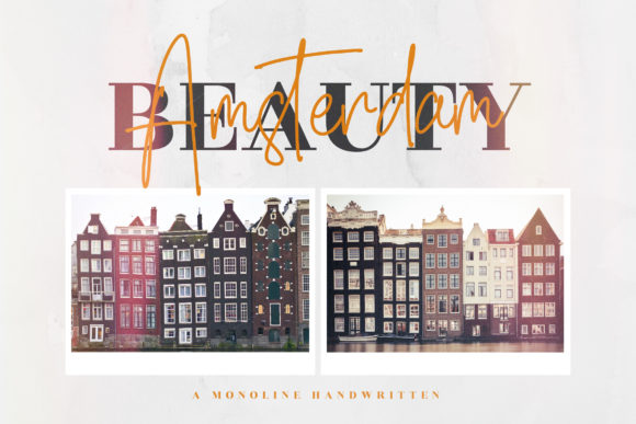 North Amsterdam Font Poster 2