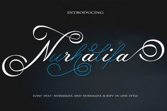 Nurhalifa Duo Font Poster 1