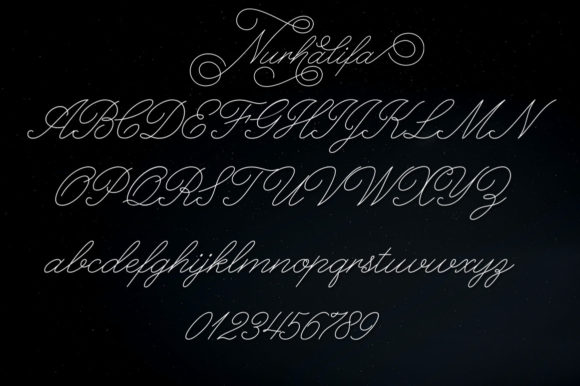 Nurhalifa Duo Font Poster 3