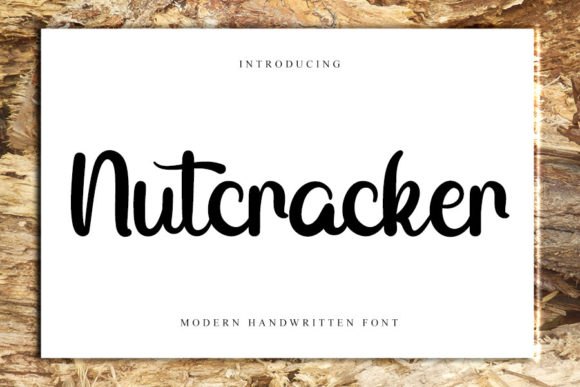 Nutcracker Font Poster 1