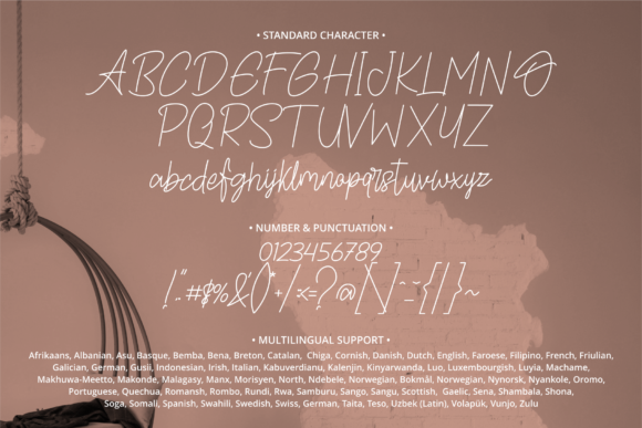 Oabestira Font Poster 5