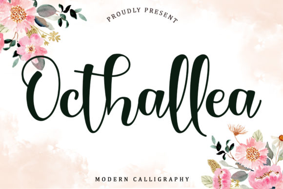 Octhallea Font Poster 1