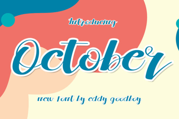 October Font