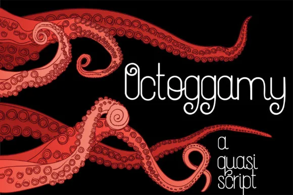 Octogamy Font Octogamy Font Poster 1
