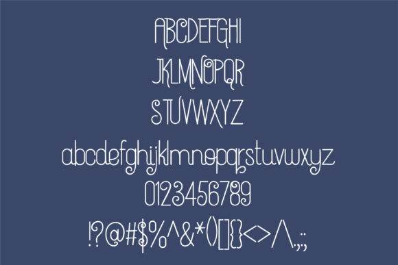 Octogamy Font Poster 2