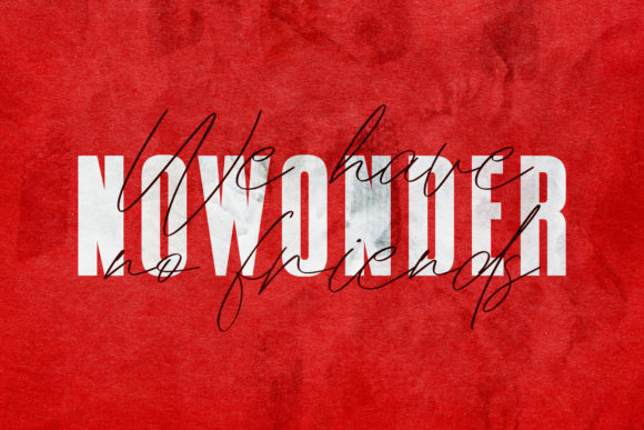 Offenders Club Duo Font Poster 3
