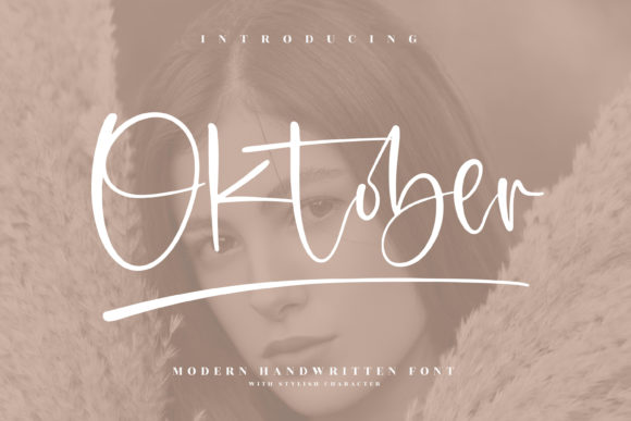 Oktober Font Poster 1