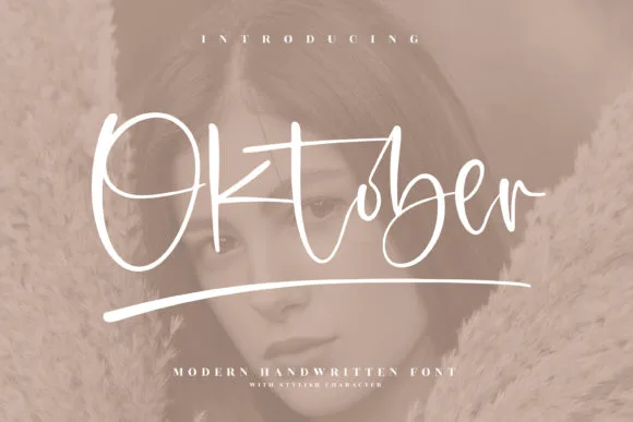 Oktober Font Oktober Font Poster 1