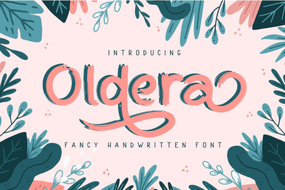 Oldera Font Poster 1