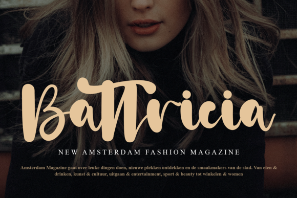Olivia Megan Font Poster 7