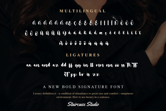 Olivia Megan Font Poster 9