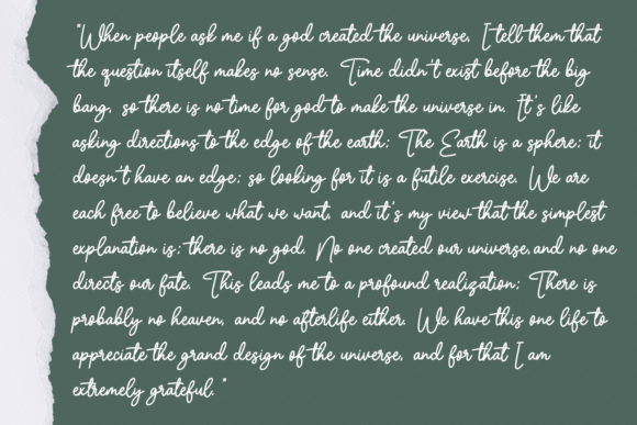 Olliverya Script Font Poster 2
