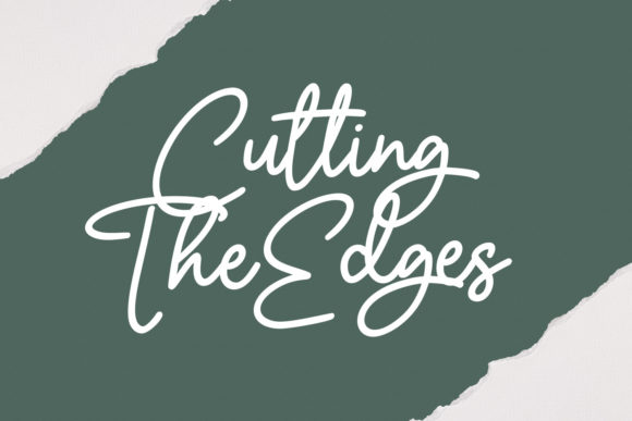 Olliverya Script Font Poster 3