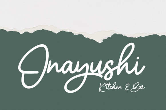 Olliverya Script Font Poster 10