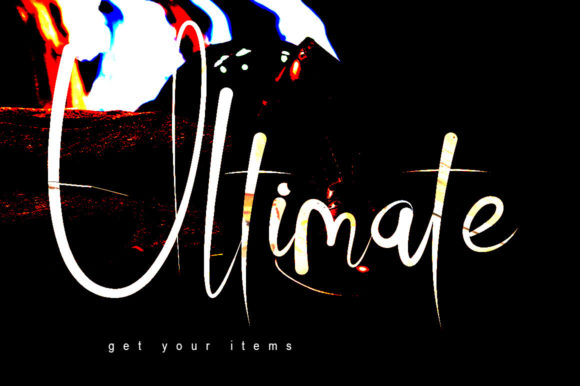 Ollivitess Font Poster 6