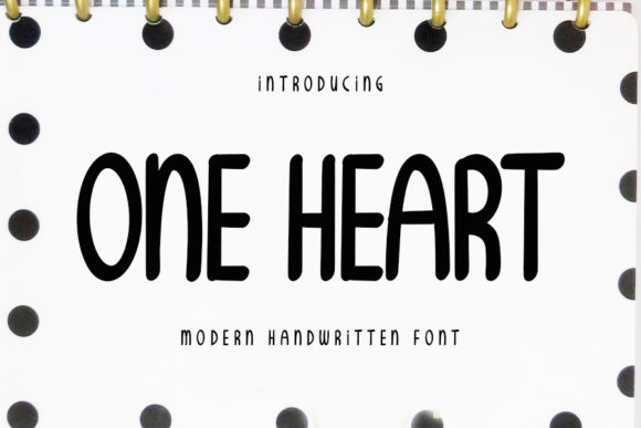 One Heart Font