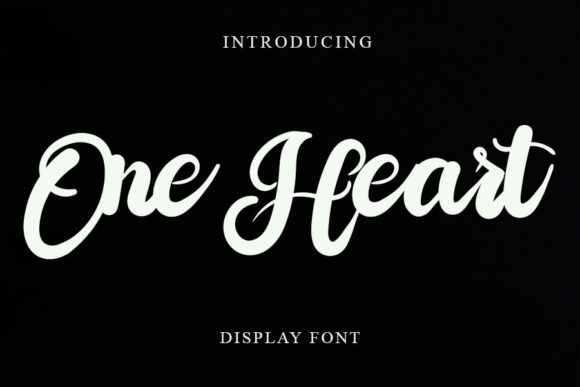 One Heart Font