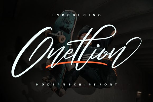 Onetlion Font Poster 1