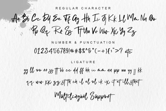 Original Handwritten Font Poster 7