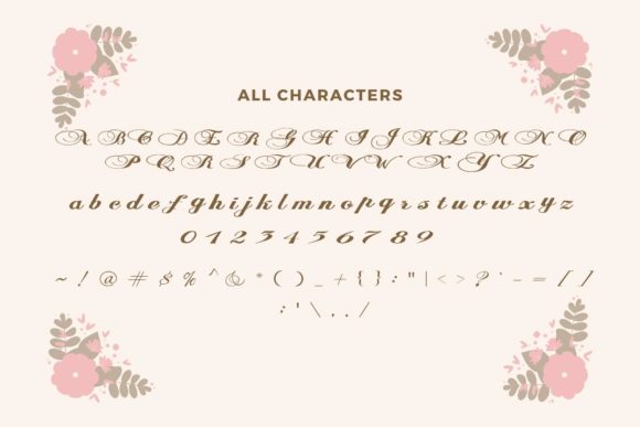 Orkhidein Font Poster 8