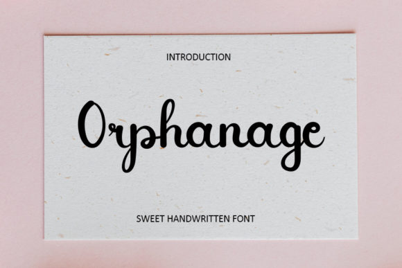 Orphanage Font
