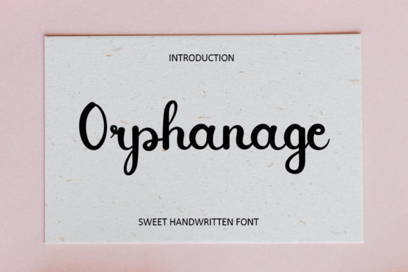 Orphanage Font Poster 1