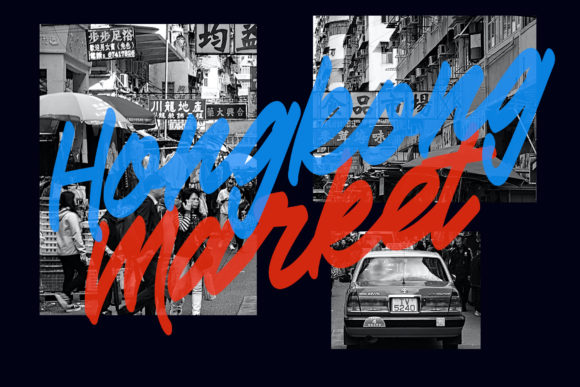 Osaka Midnight Font Poster 5