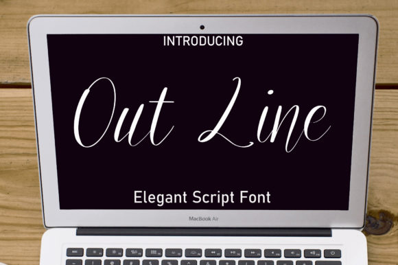 Out Line Font