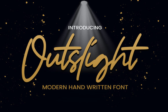 Outslight Font Poster 1