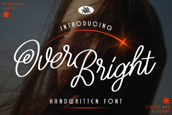 Over Bright Font Poster 1