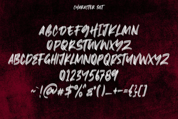Overides Font Poster 8
