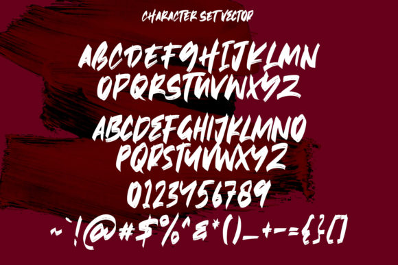 Overides Font Poster 9