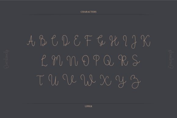 Overlovely Font Poster 6