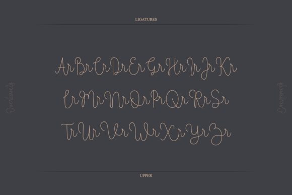 Overlovely Font Poster 10