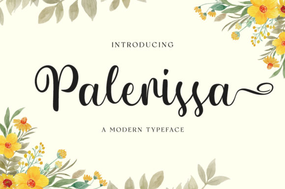 Palerissa Font Poster 1