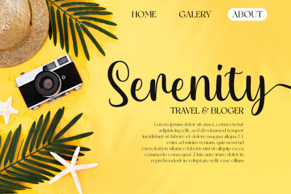 Palerissa Font Poster 4