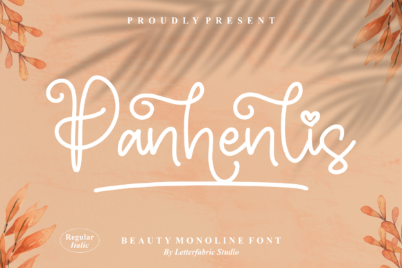 Panhenlis Font Poster 1